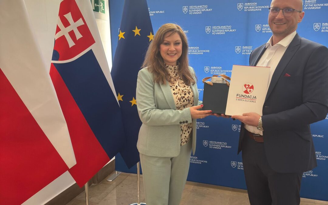 Ambasada Republiki Słowackiej wspiera Dom Aniołków